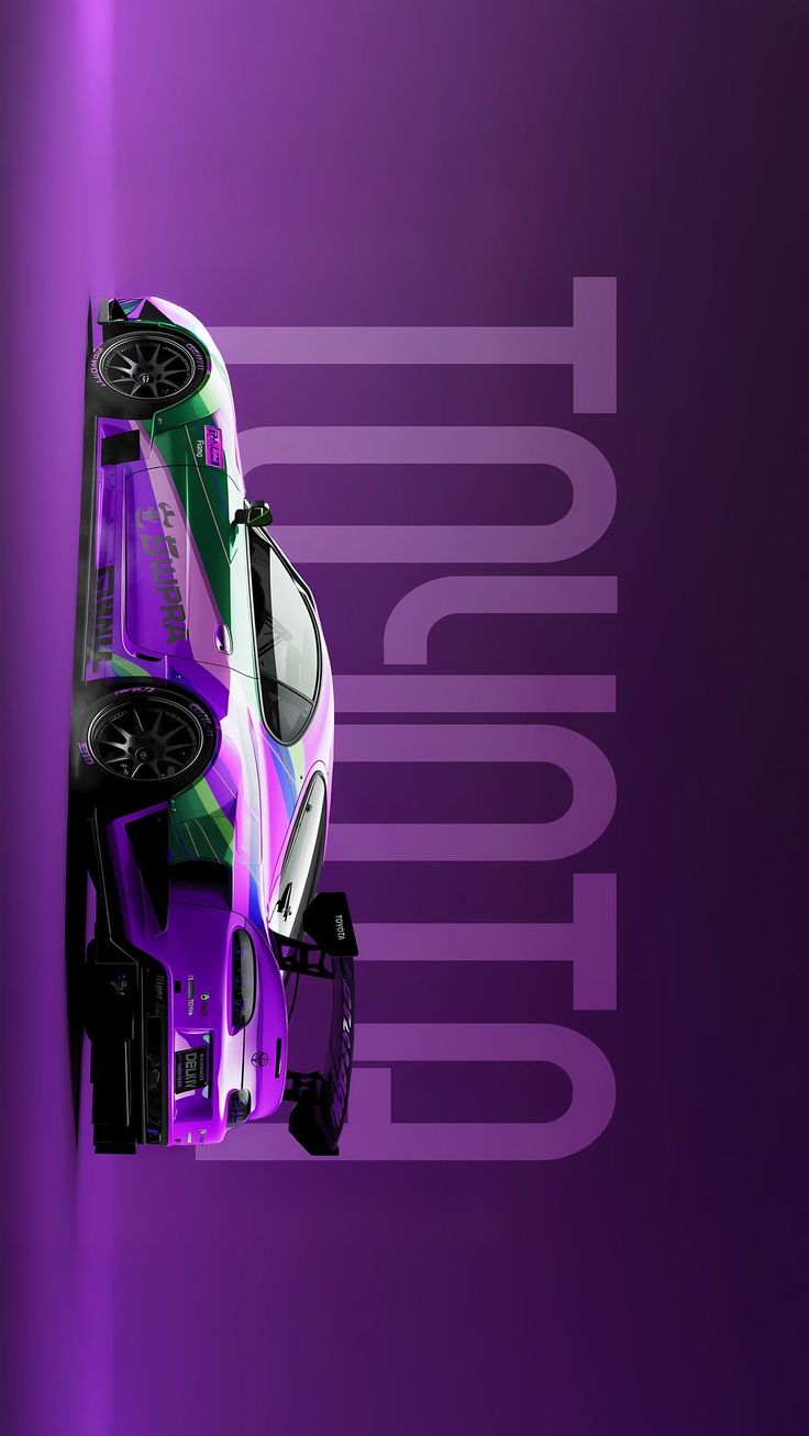 Purple MK4 Supra