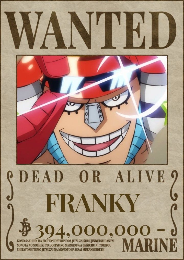 Cyborg Franky Bounty