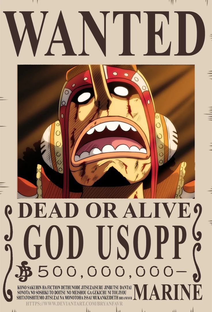 500 Million Usopp  Bounty