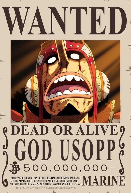 500 Million Usopp  Bounty