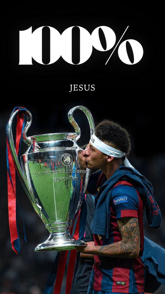 Neymar's 100% Jesus