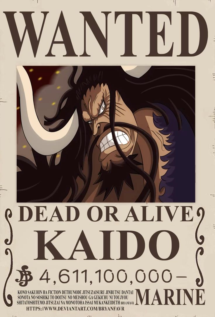 4.6 Billion Kaido Bounty
