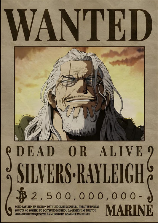Silvers Rayleigh Wanted Bounty