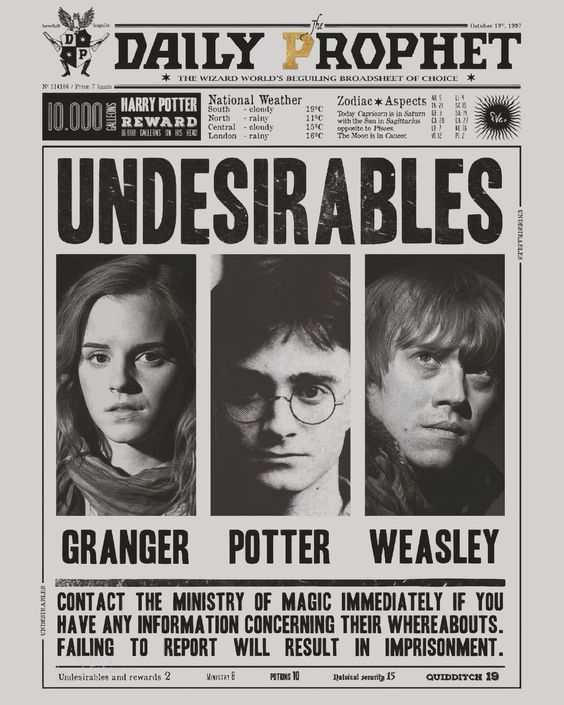 The Wanted Golden Trio