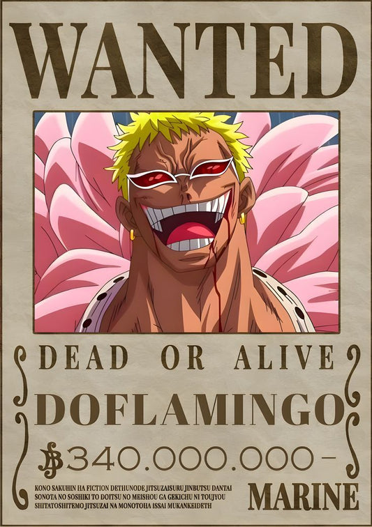 3.4 Million Doflamingo Bounty