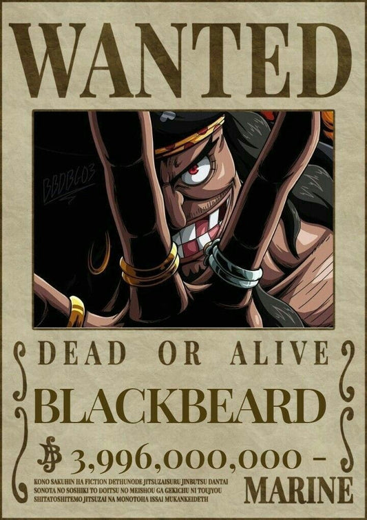 3.9 Billion Blackbeard Bounty