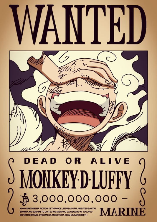Luffy Gear 5 Bounty