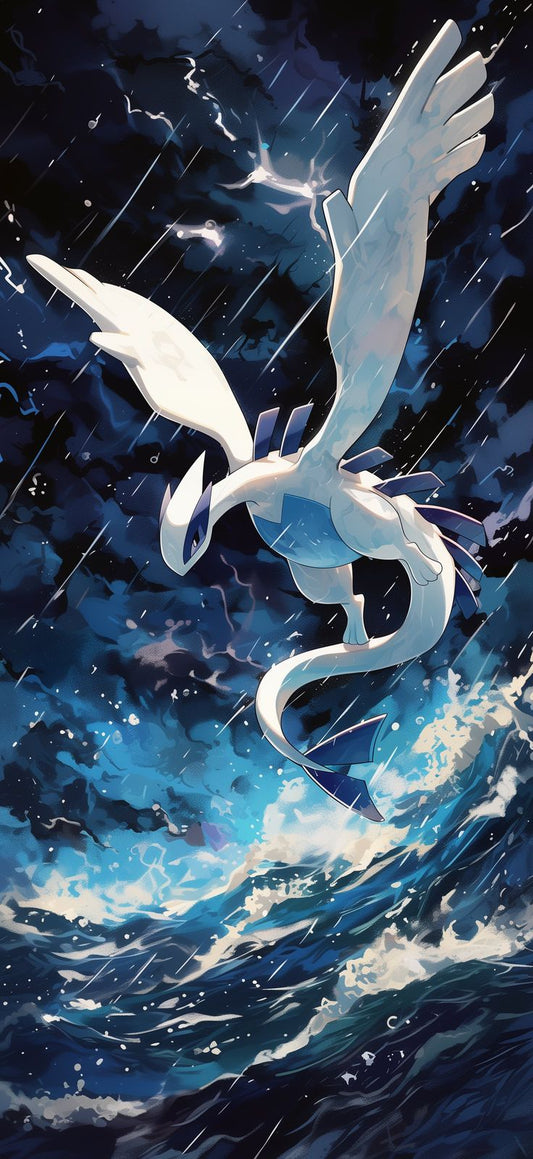 Lugia Stormy Ocean