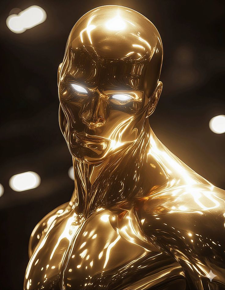 Golden Cosmic Entity